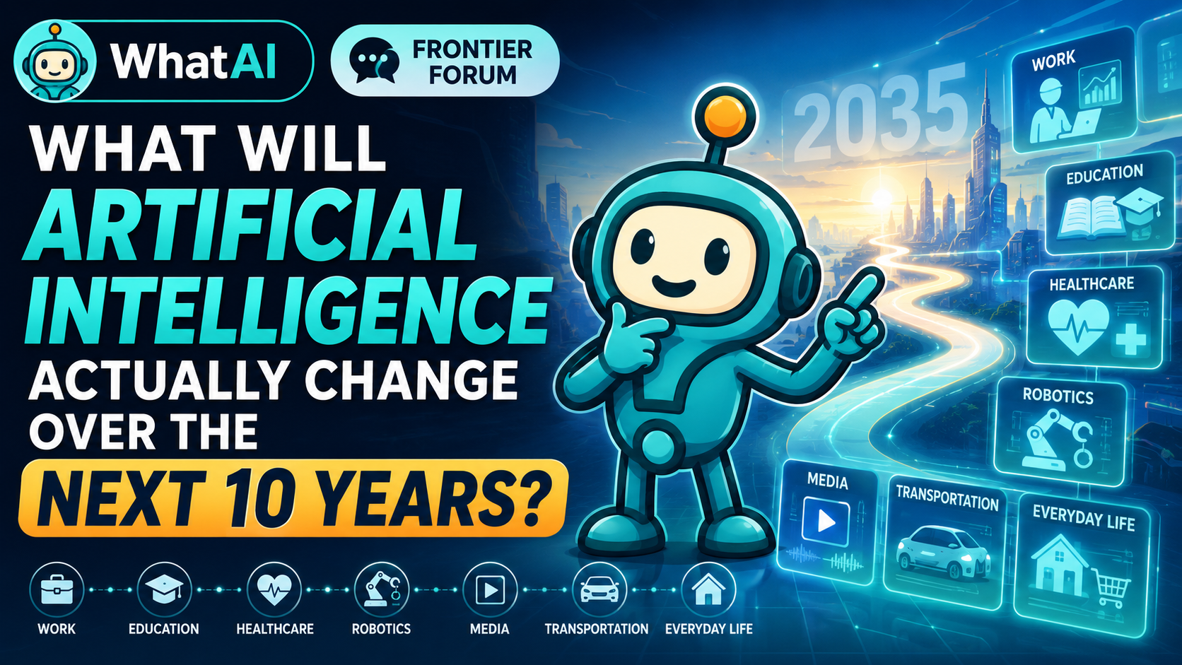 What Will Artificial Intelligence Actually Change Over the Next 10 Years?