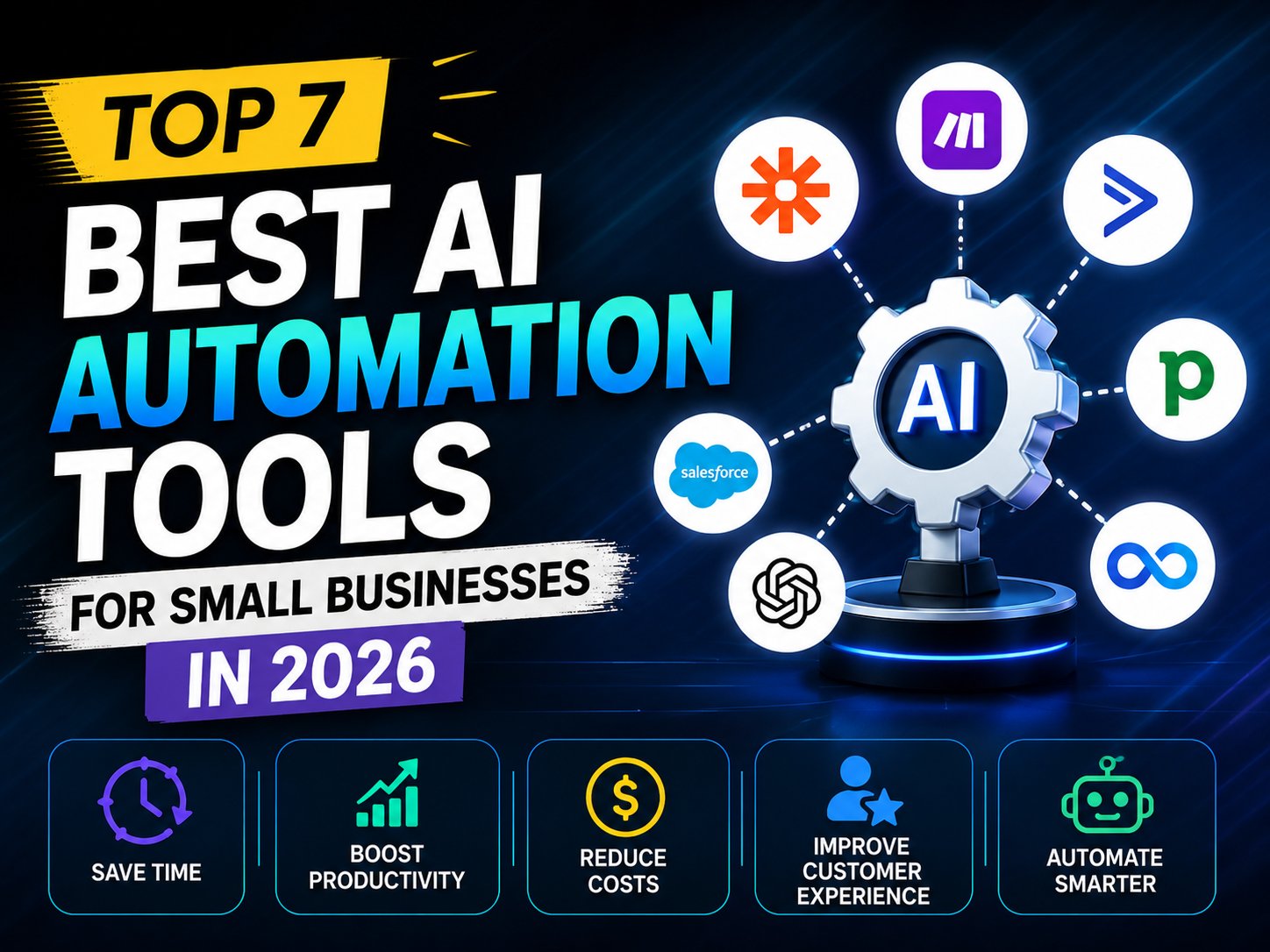 Top 7 Best AI Automation Tools for Small Businesses in 2026