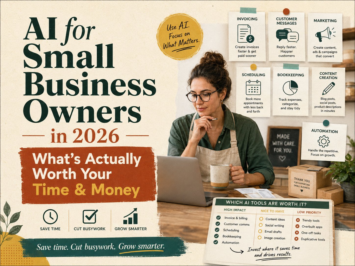 The Best AI for Small Business Owners in 2026: What's Actually Worth Your Time and Money