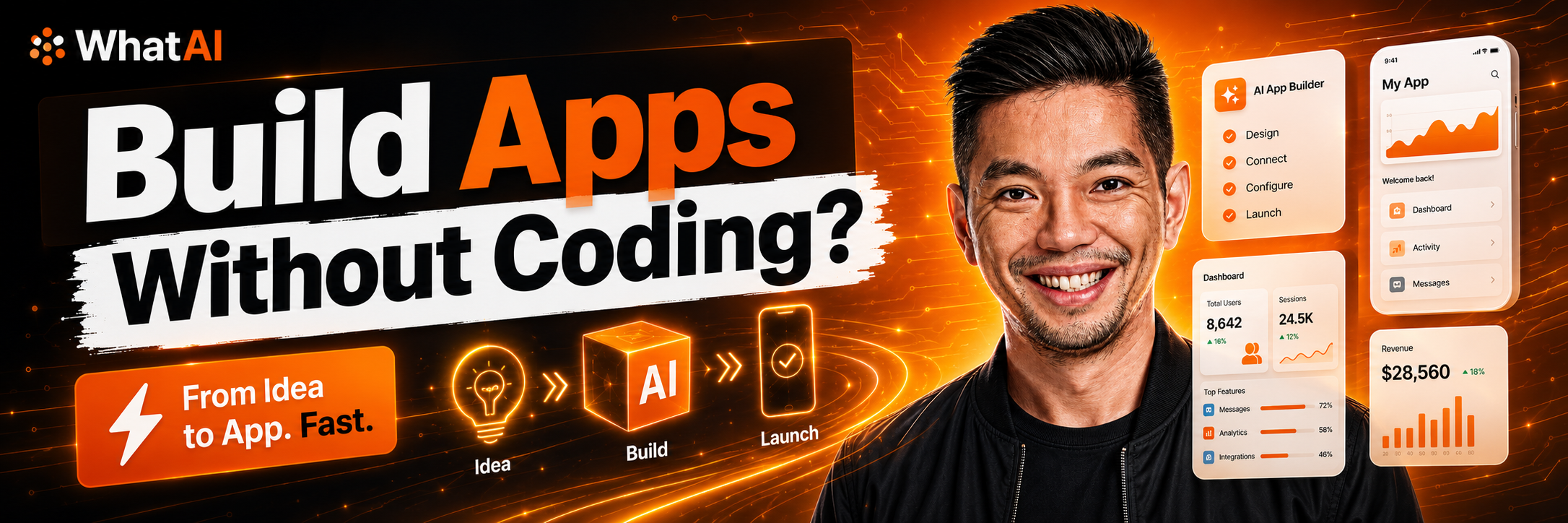 Mikey No Code's AI App Builder Playbook: Build Real Apps Without Coding