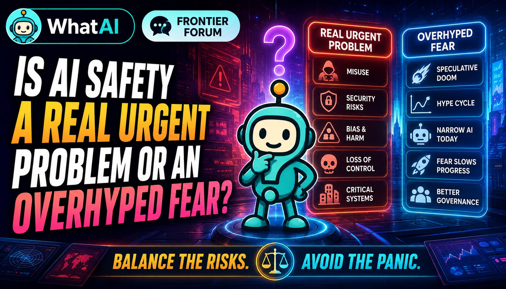 Is AI Safety a Real Urgent Problem or an Overhyped Fear?