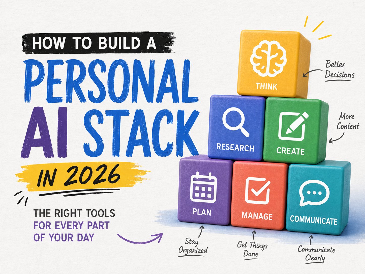How to Build a Personal AI Stack in 2026: The Right Tools for Every Part of Your Day