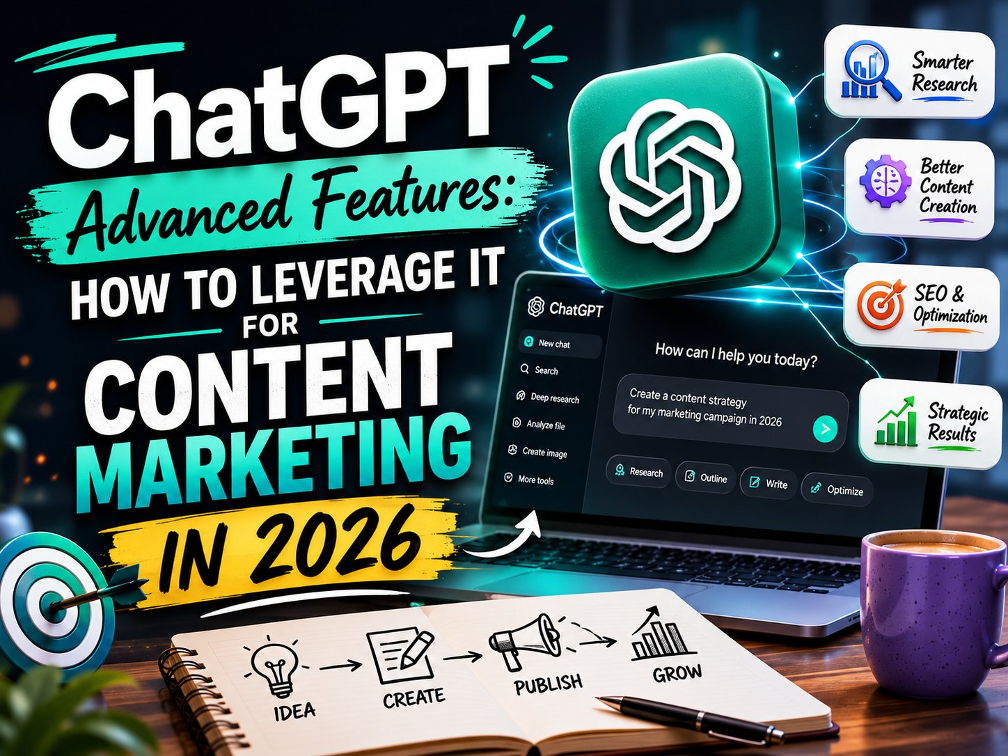 ChatGPT Advanced Features: How to Leverage It for Content Marketing in 2026