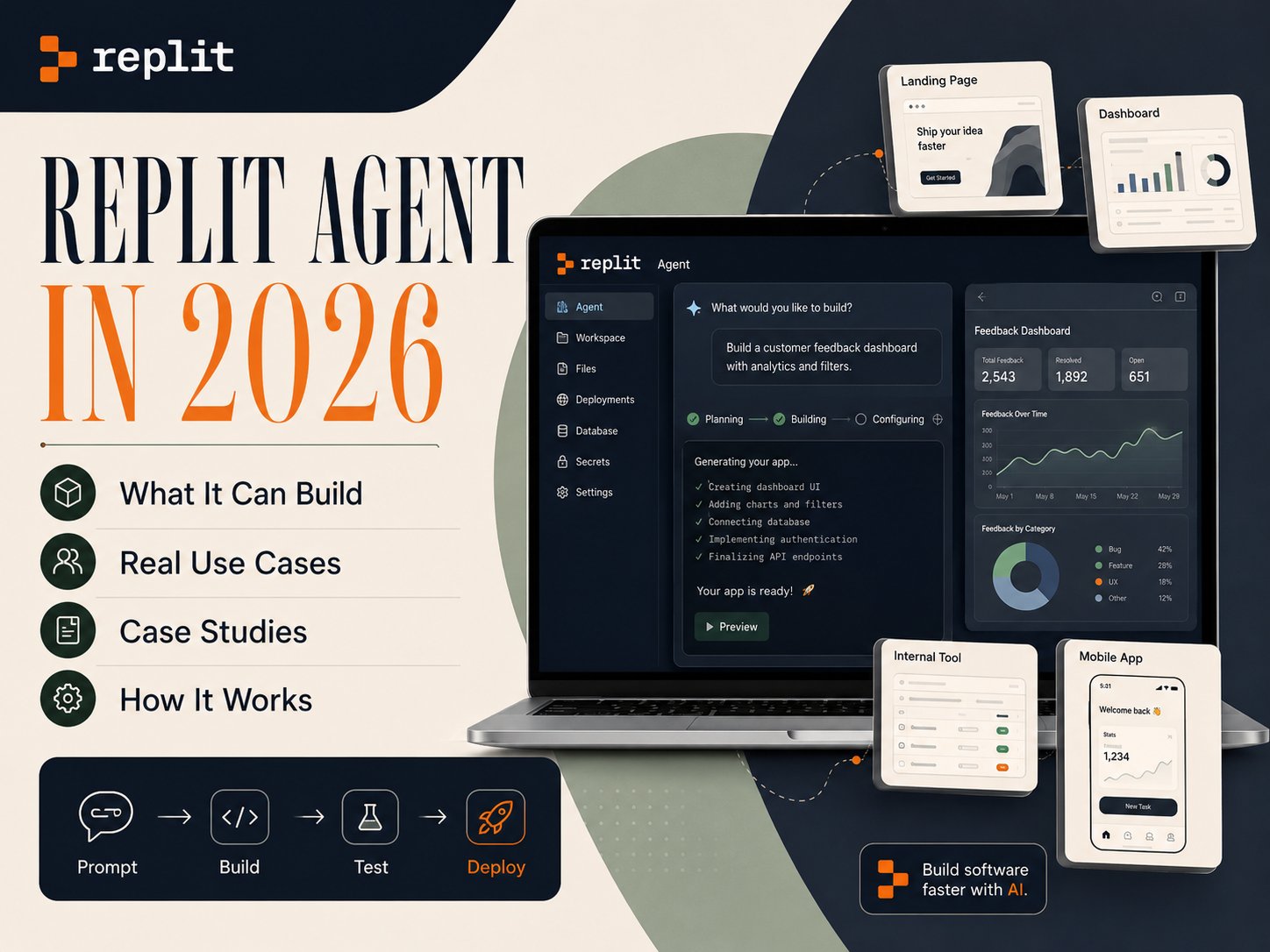 Replit Agent in 2026: What It Can Build, Real Use Cases, Case Studies ...