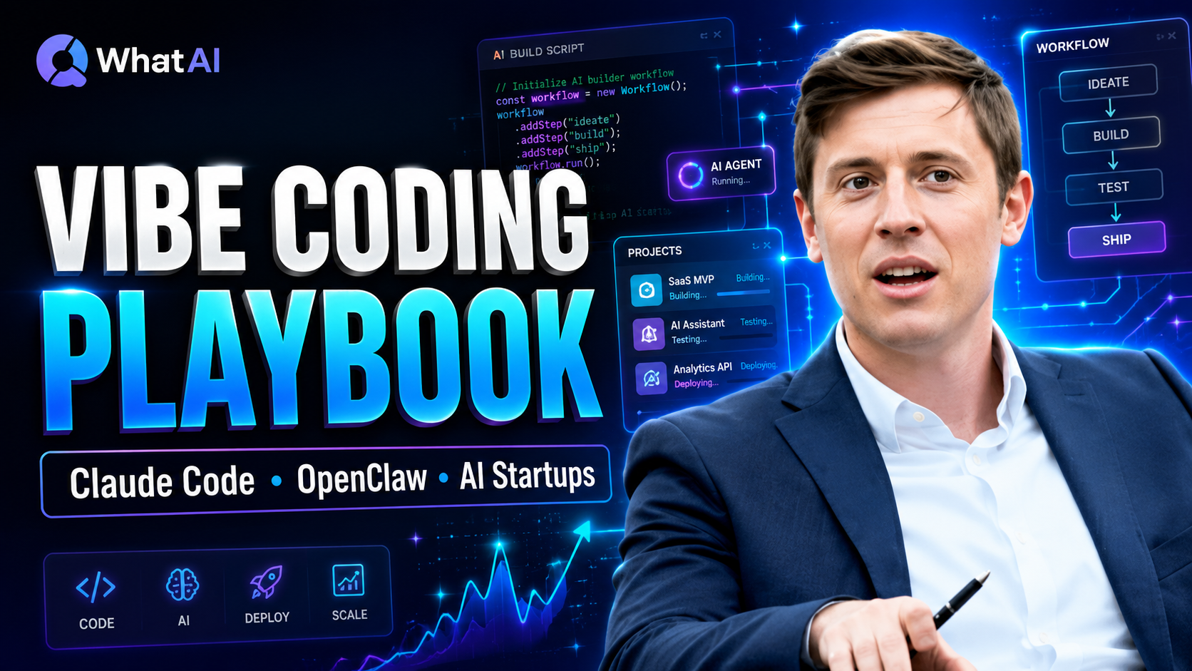 Alex Finn's Vibe Coding Playbook: Claude Code, OpenClaw, and AI Startups