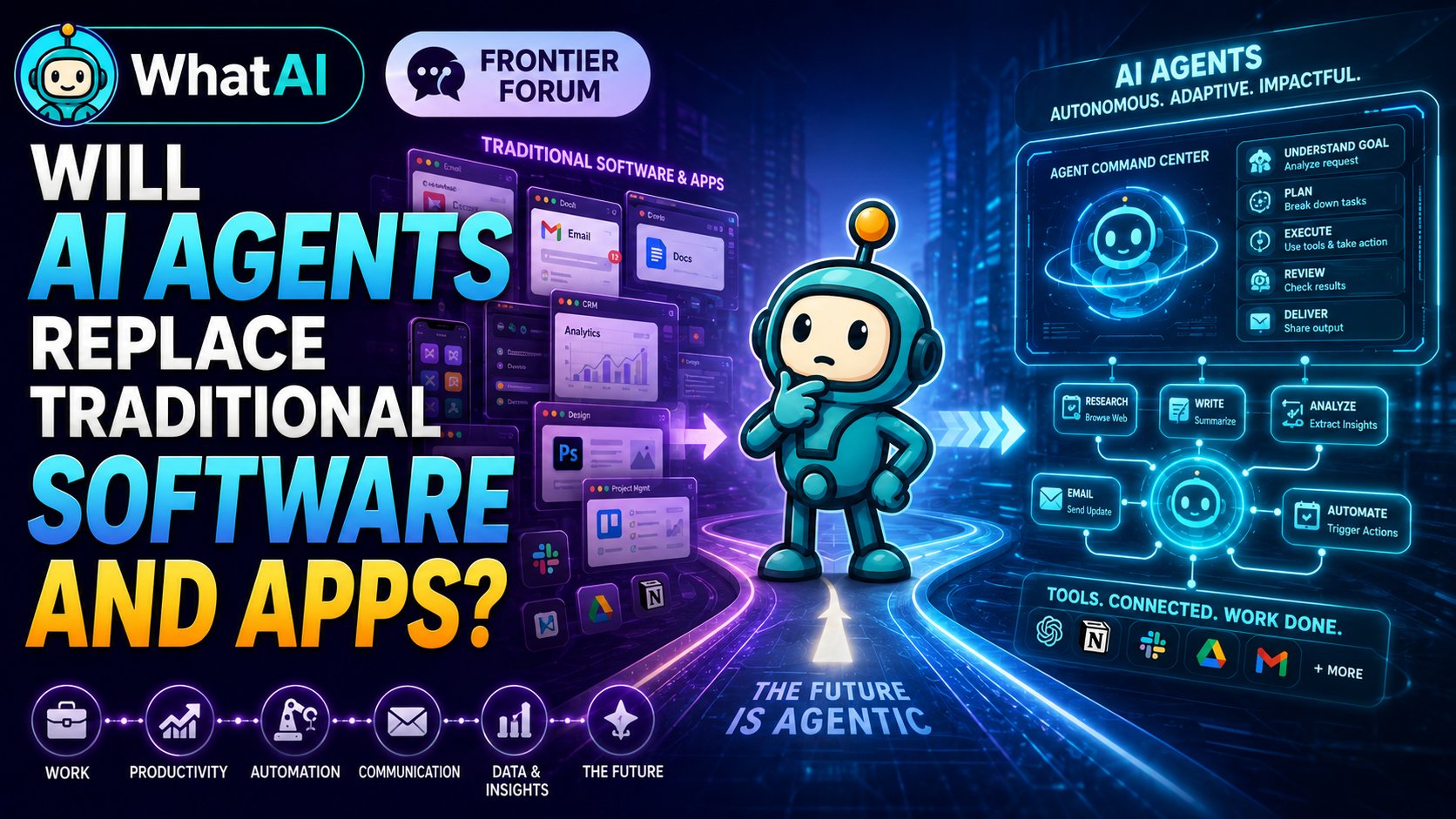 Will AI Agents Replace Traditional Software and Apps?