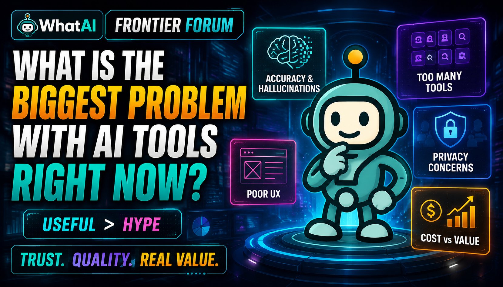 What Is the Biggest Problem With AI Tools Right Now?