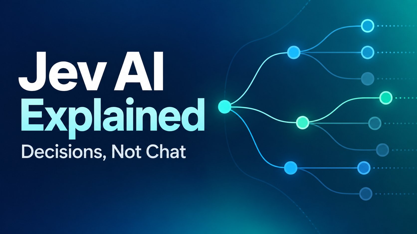 Jev AI Explained: The New “System One” Model Built to Make Decisions, Not Chat