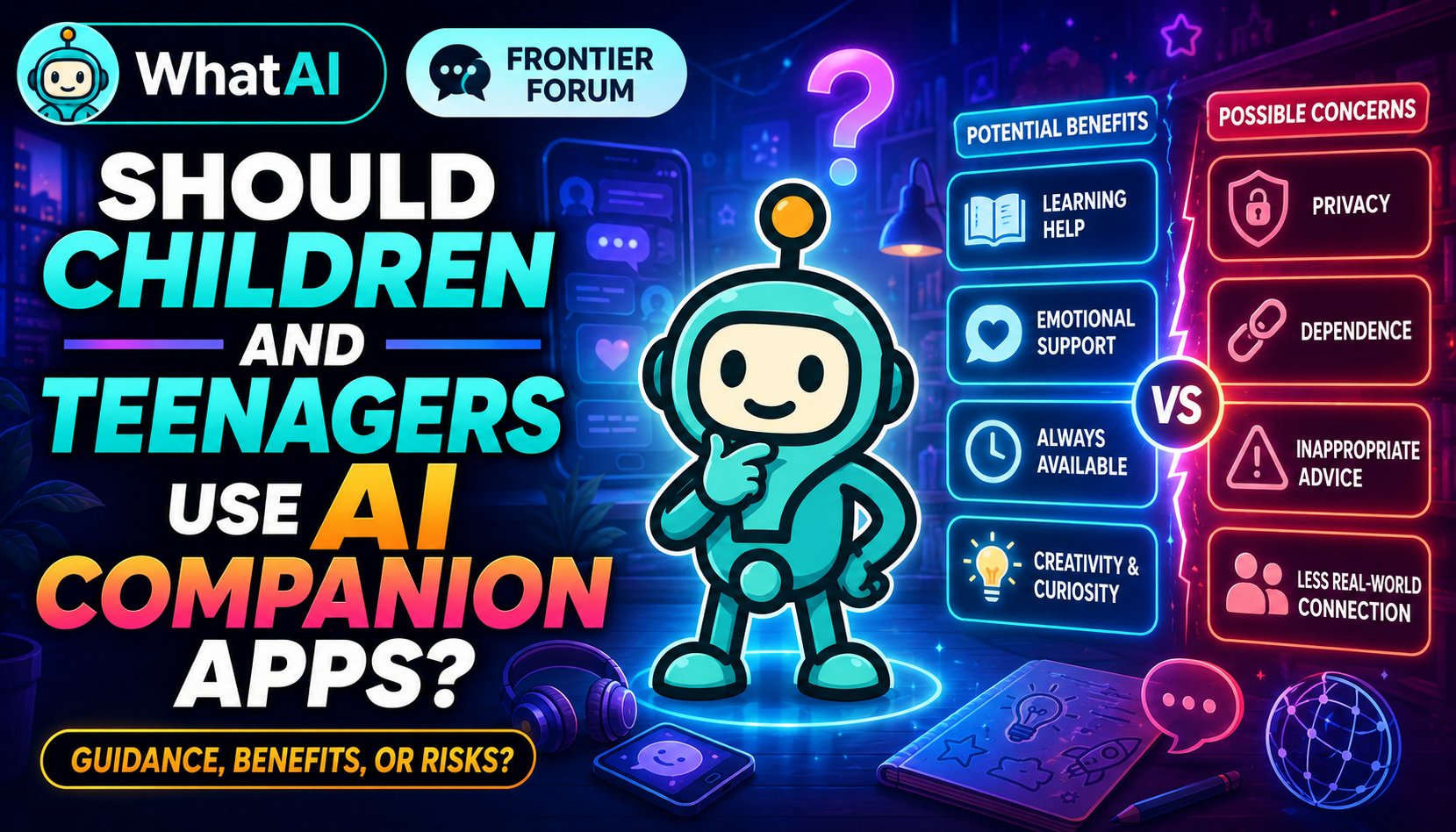 Should Children and Teenagers Use AI Companion Apps?