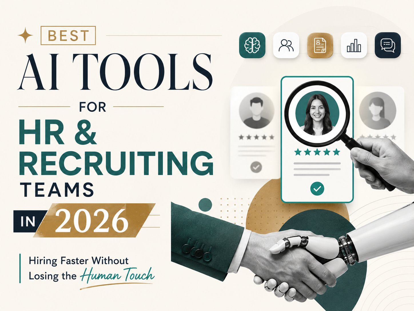 Best AI Tools for HR and Recruiting Teams in 2026: Hiring Faster Without Losing the Human Touch