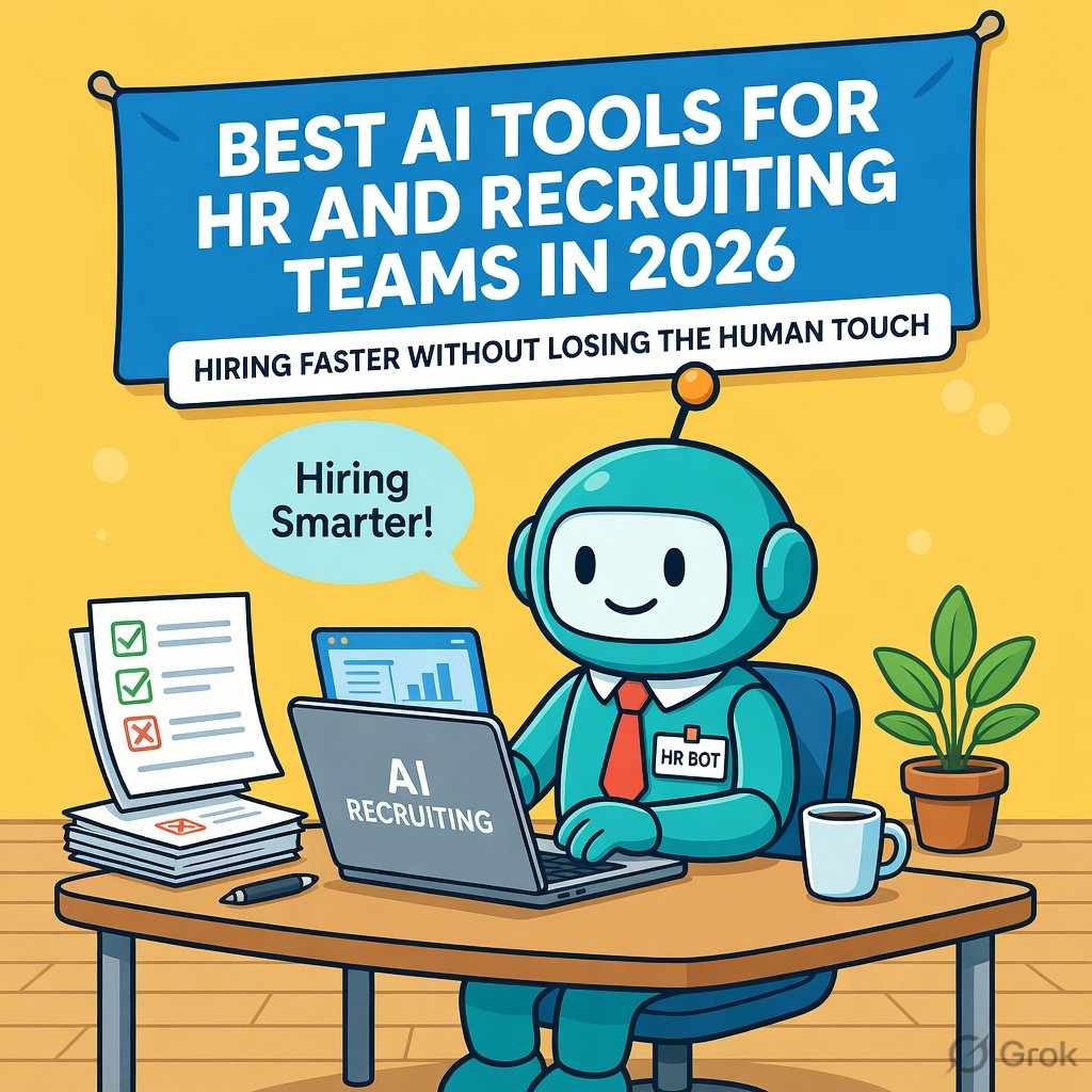 Best AI Tools for HR and Recruiting Teams in 2026: Hiring Faster Without Losing the Human Touch
