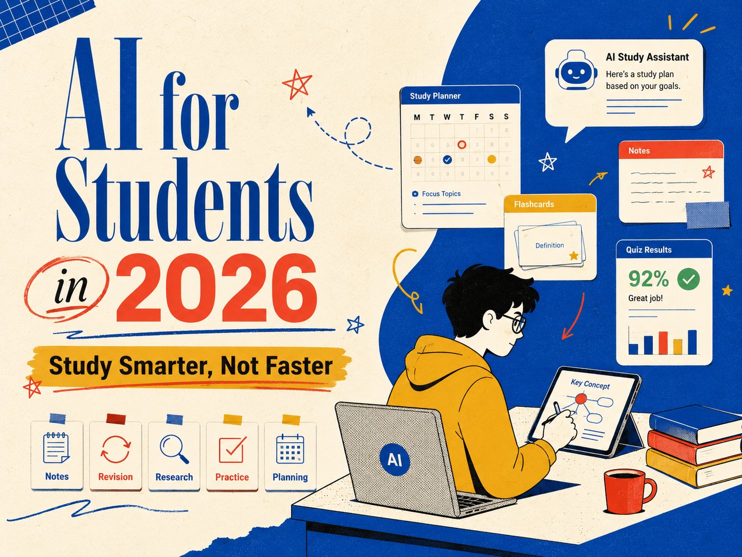 The Best AI for Students in 2026 (Study Smarter, Not Faster)